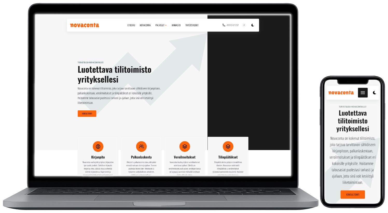 Waahtera Web Designs - käsin koodatut verkkosivut